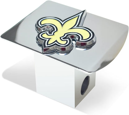 Golden State Warriors Solid Metal Hitch Cover with Metal Emblem 2 Inch Square Type III