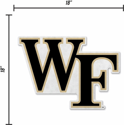Wake Forest Demon Deacons Primary Logo Shape Cut Pennant, 18 Inch