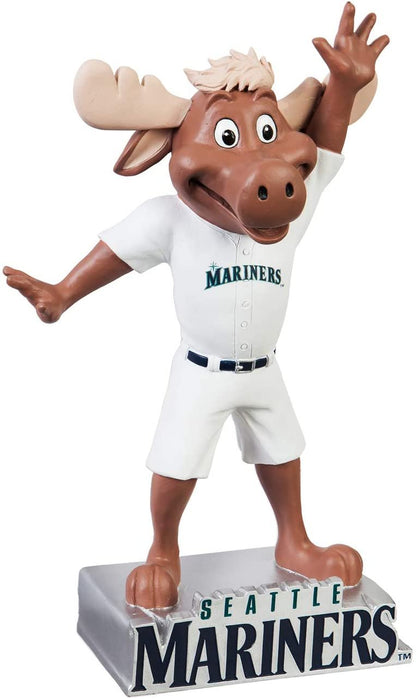 Seattle Mariners Moose 12" Mascot Logo Outdoor Garden Statue Resin Decoration Baseball