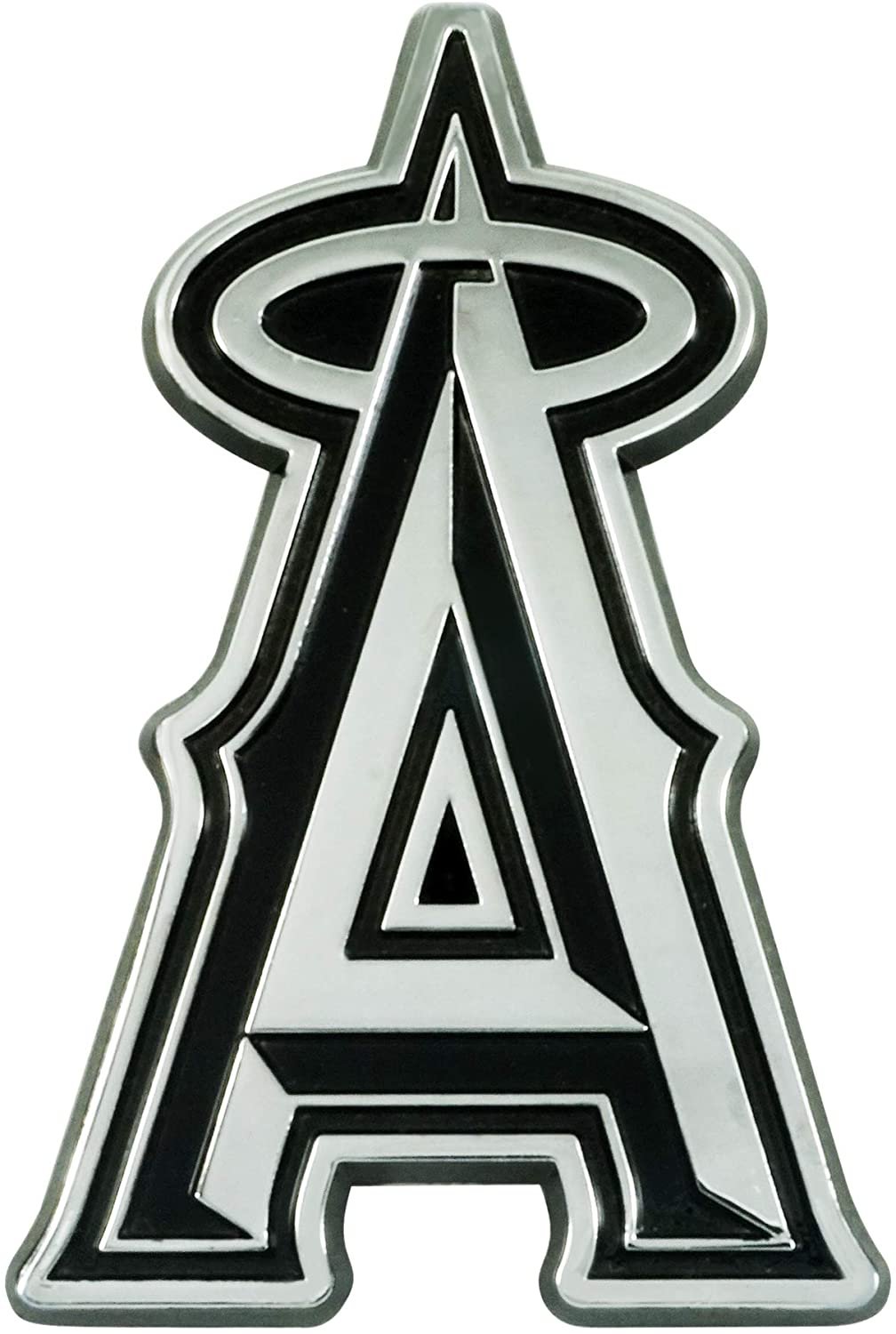 Los Angeles Angels Solid Metal Raised Auto Emblem Decal Adhesive Backing