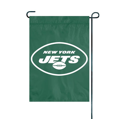 New York Jets Premium Garden Flag Banner Applique Embroidered 12.5x18 Inch