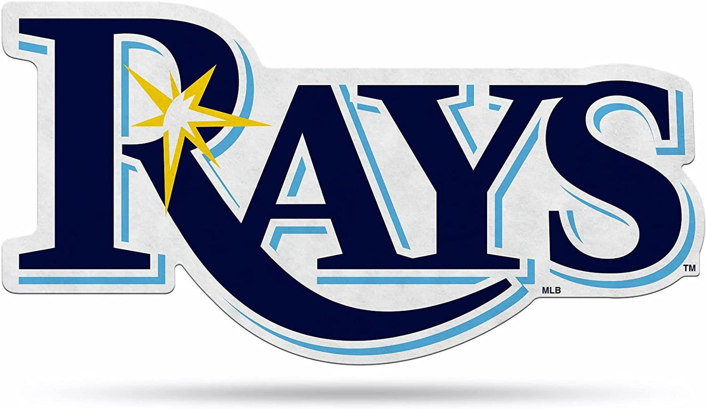 Tampa Bay Rays Pennant Shape Cut Primary Logo Design