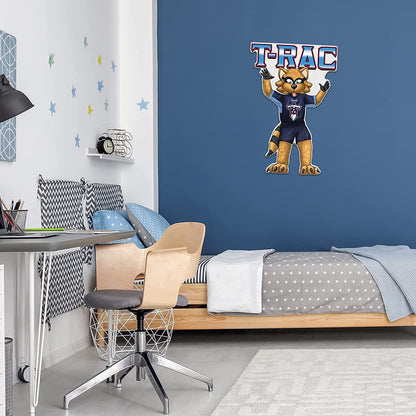 Tennessee Titans Soft Felt Pennant, Mascot Design, Shape Cut, 18 Inch, Easy To Hang