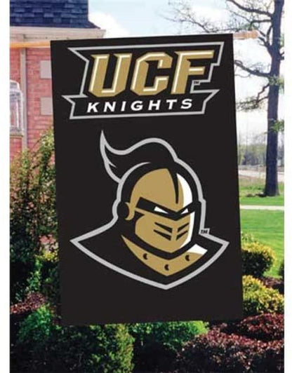 University of Central Florida Knights UCF Banner Flag Premium Double Sided Embroidered Applique 28x44 Inch