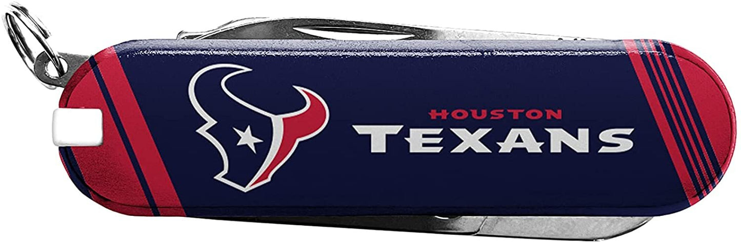 Houston Texans Premium 7-Piece Multi Tool, Essential Pocket Utility Knife