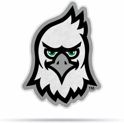 University of North Dakota Fighting Hawks Soft Felt Pennant, Mascot Design, Shape Cut, 18 Inch, Easy To Hang