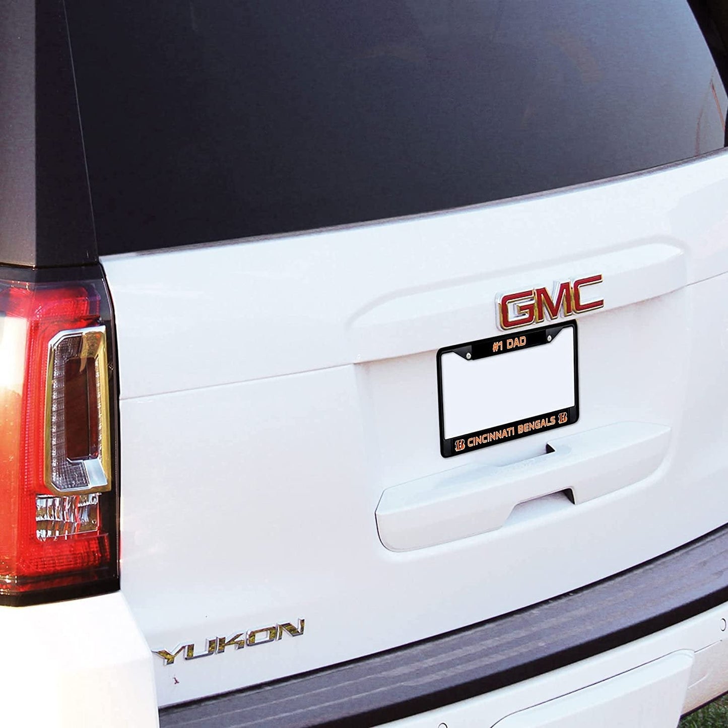 Miami Heat Black Metal License Plate Frame Chrome Tag Cover 6x12 Inch