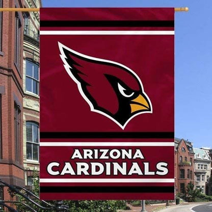 Arizona Cardinals Premium Double Sided Banner Flag, 28x40 Inch Vertical Display, Officially Licensed
