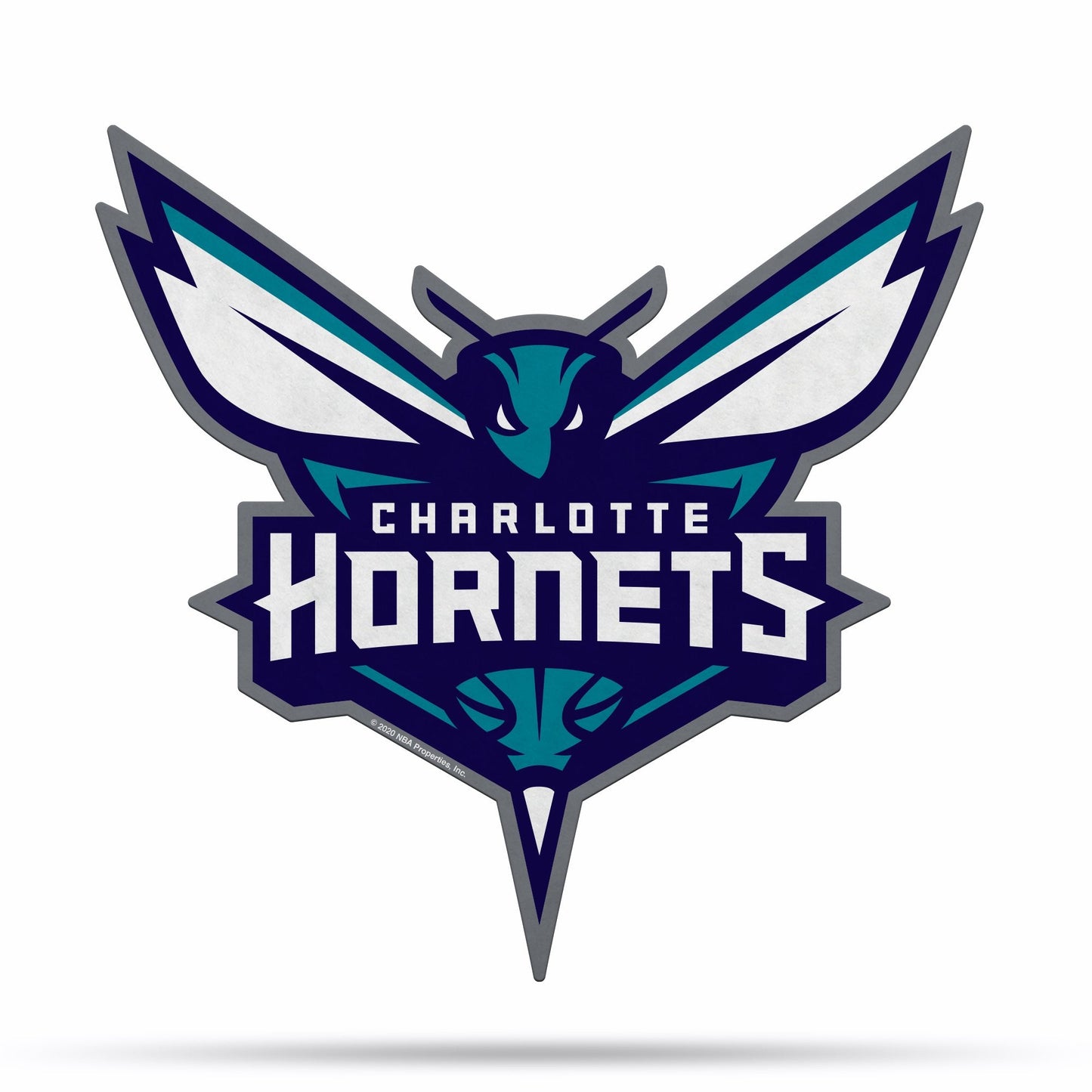 Charlotte Hornets Pennant Primary Logo 18 Inch Soft Felt