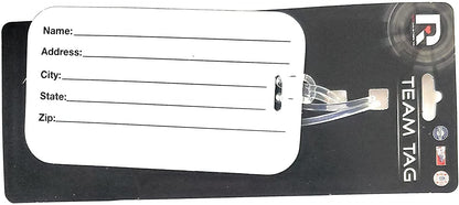 University of Northern Iowa Crystal View Luggage Tag Bag Identification