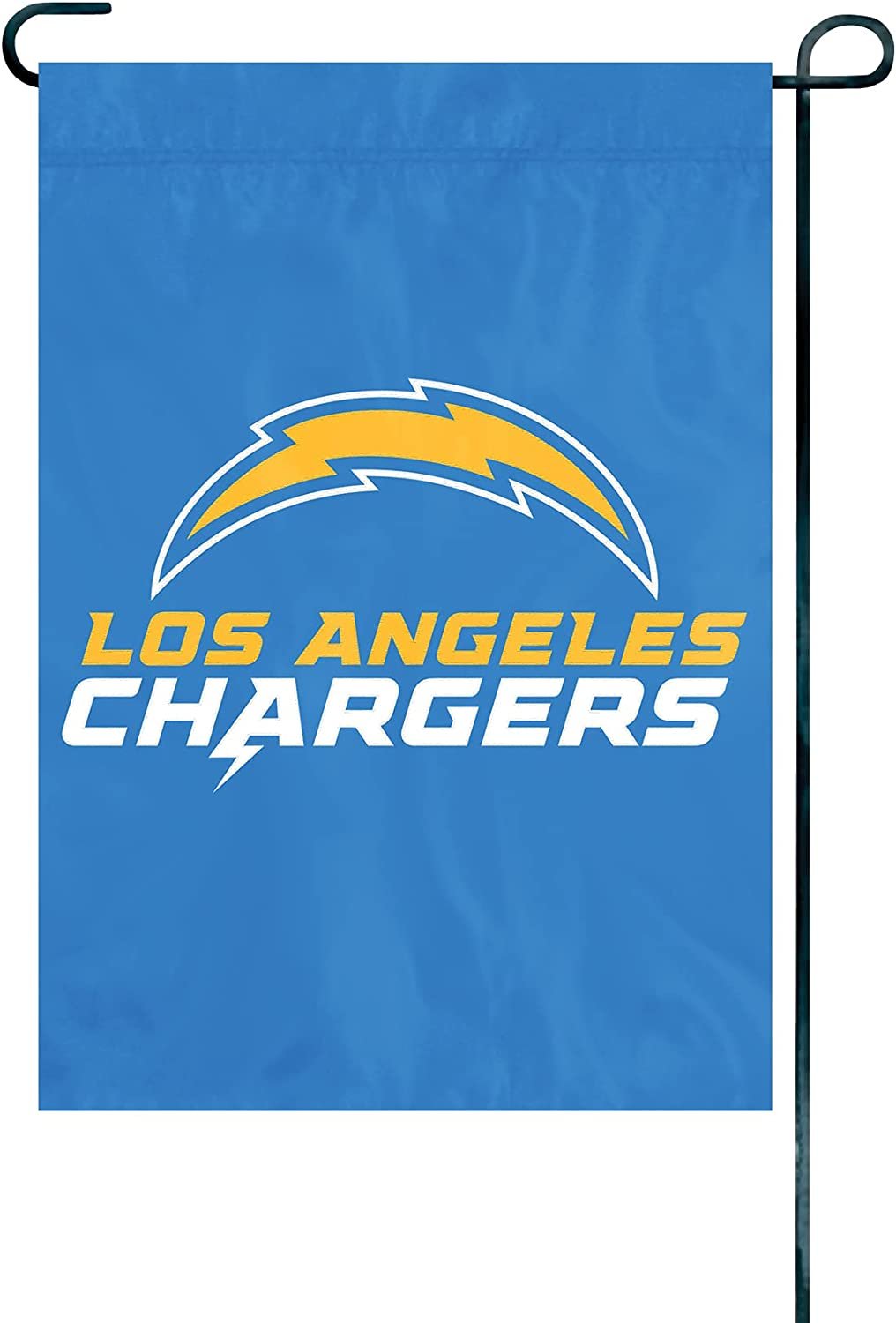 Los Angeles Chargers Premium Garden Flag Banner Embroidered Applique 12x18 Inches