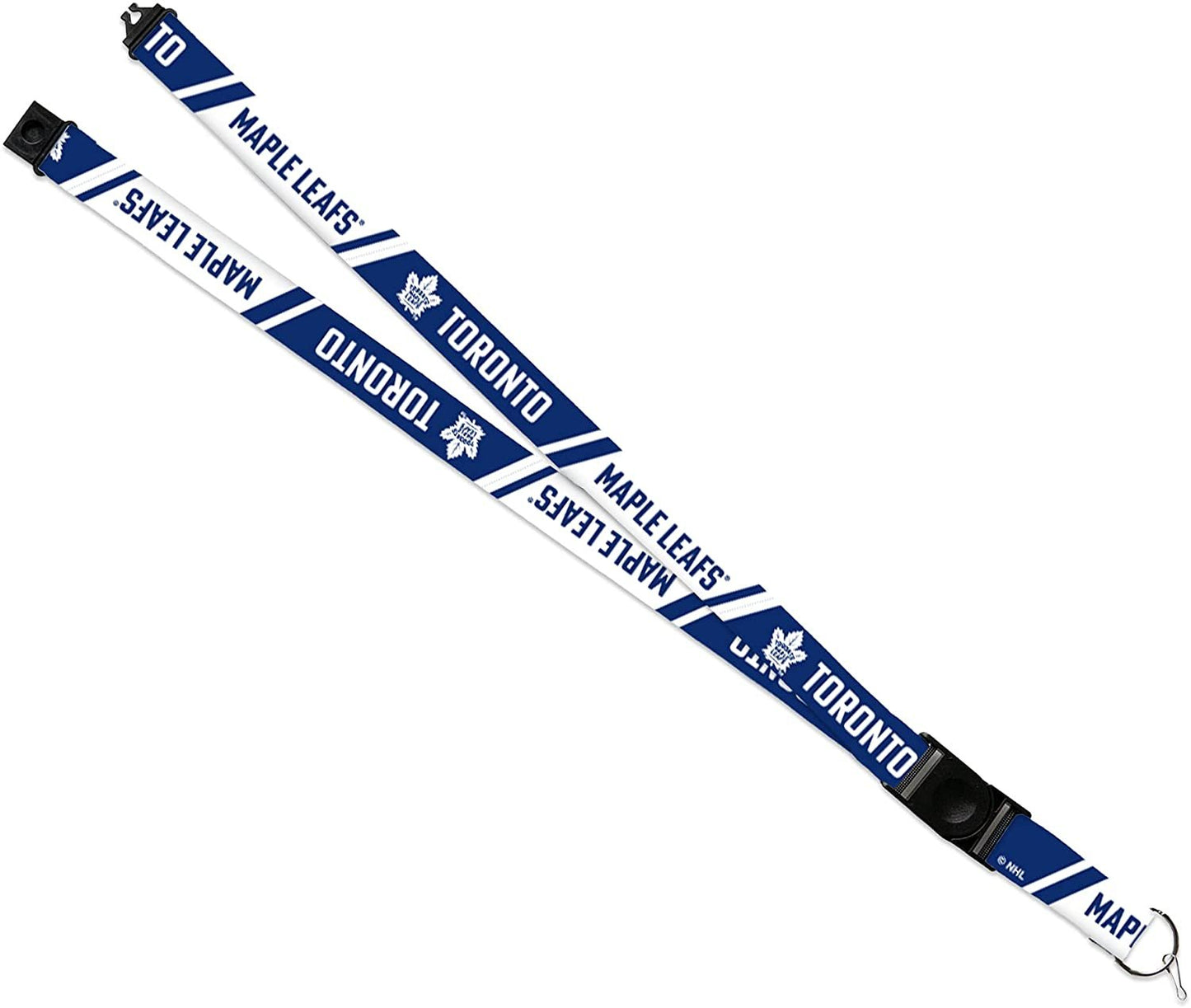 Toronto Maple Leafs Lanyard Keychain Safety Breakaway Double Sided
