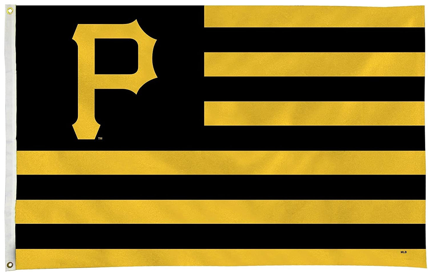Pittsburgh Pirates Flag Banner Country Design 3x5 Premium with Metal Grommets Outdoor House Baseball