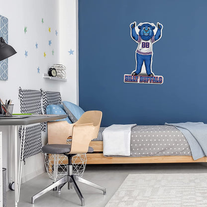 Buffalo Bills Pennant Mascot Logo 18 Inch Soft Felt
