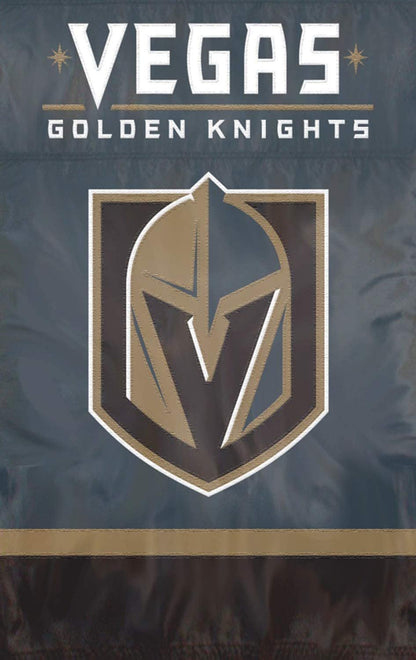 Vegas Golden Knights Banner Flag Premium Double Sided Embroidered Applique 28x44 Inch