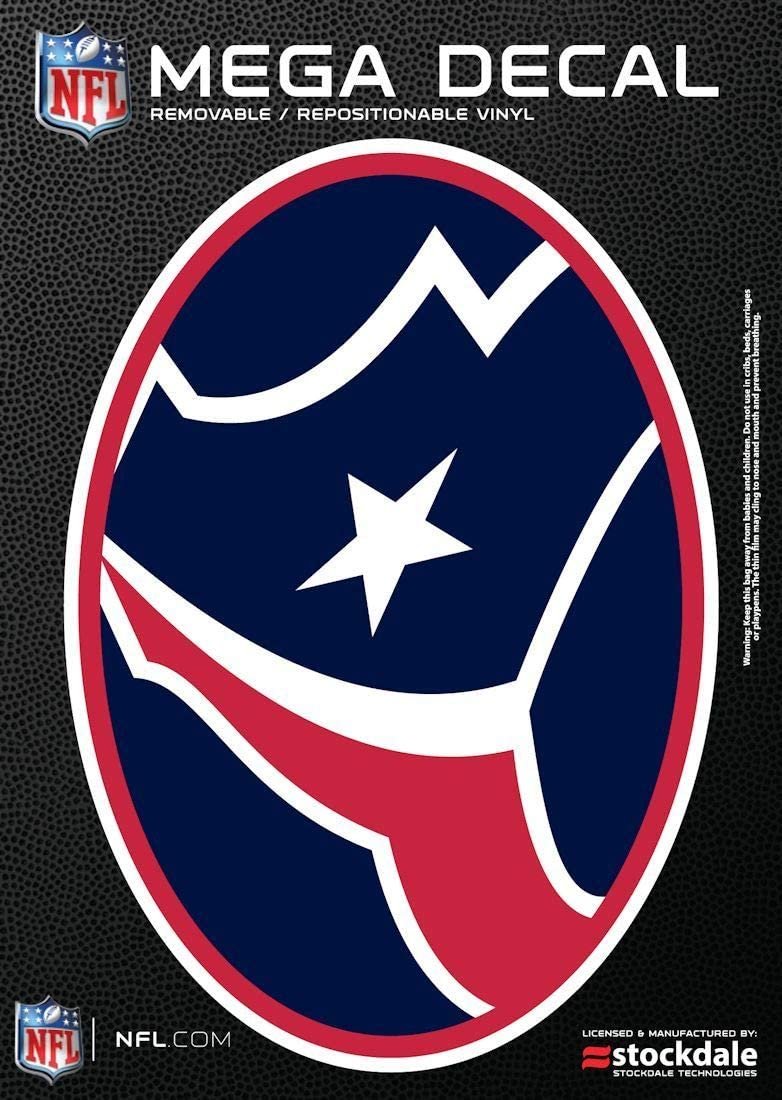 Houston Texans 5"x7" Mega Decal