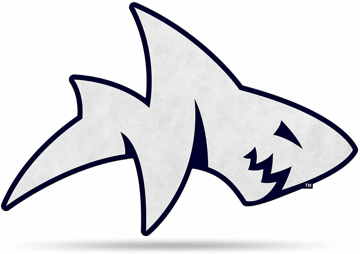Rico Industries NCAA Mississippi Rebels Shape Cut Mascot Pennant, 18 Inch - Home, Living Room, Bedroom, Mancave Decor - Soft Felt Material - Made