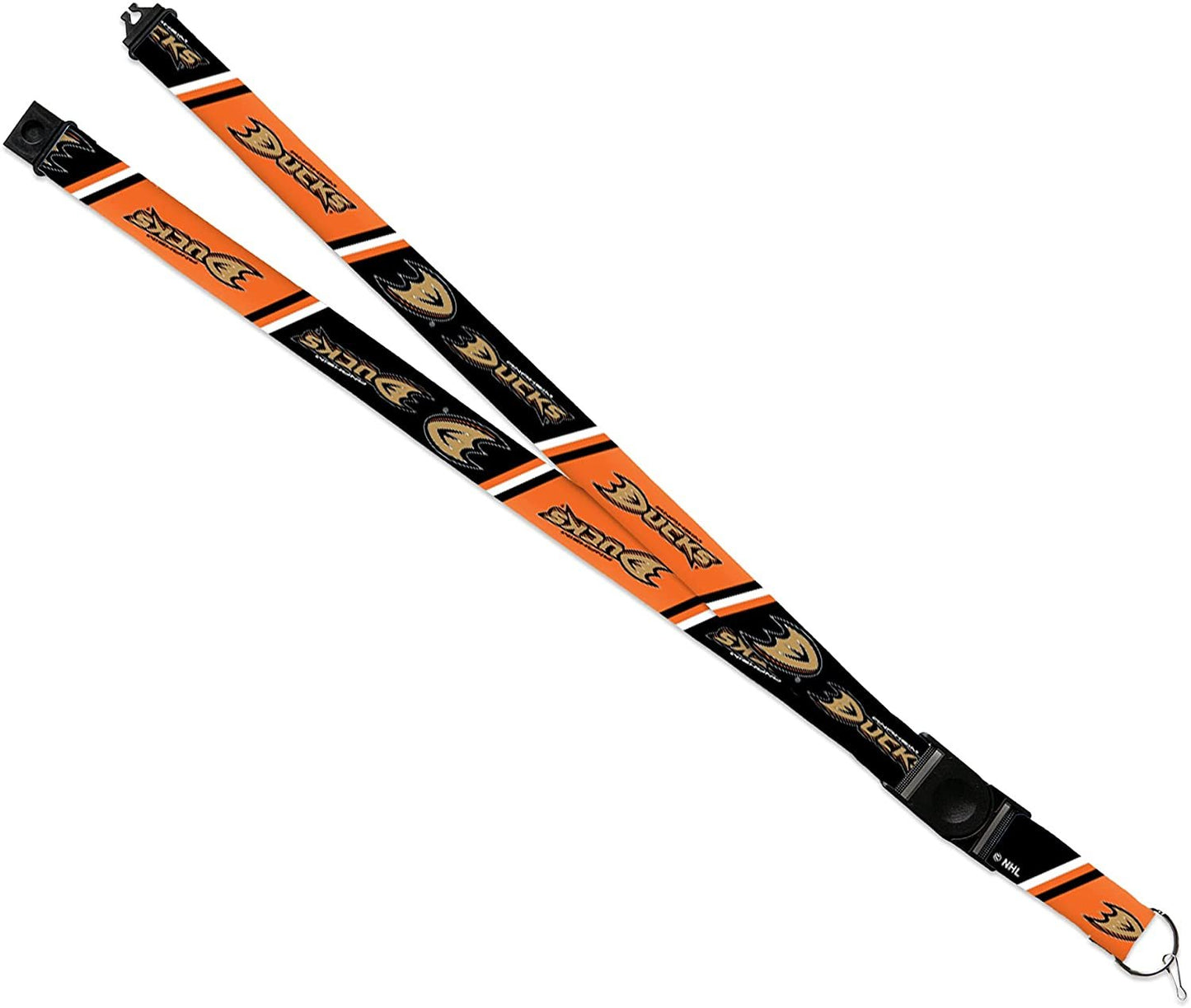 Anaheim Ducks Lanyard Keychain Safety Breakaway Double Sided