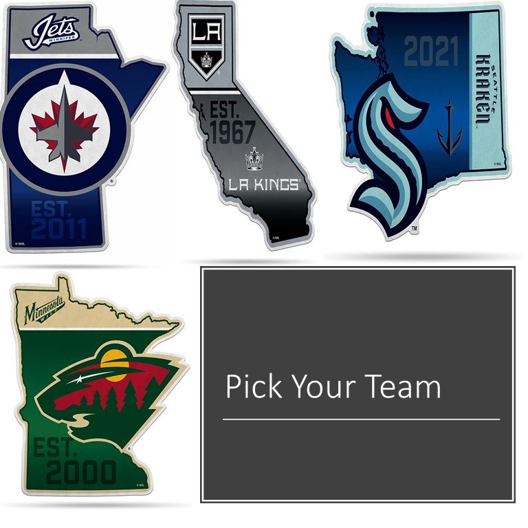 Colorado Avalanche State Shape Cut 18" Pennant