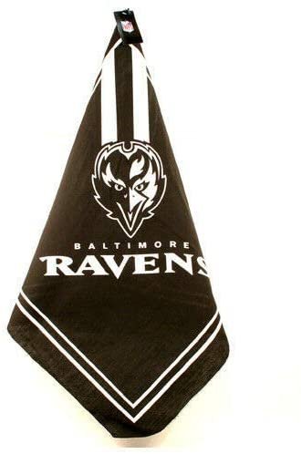 Baltimore Ravens Bandana, Traditional Design, 21x21 Inch