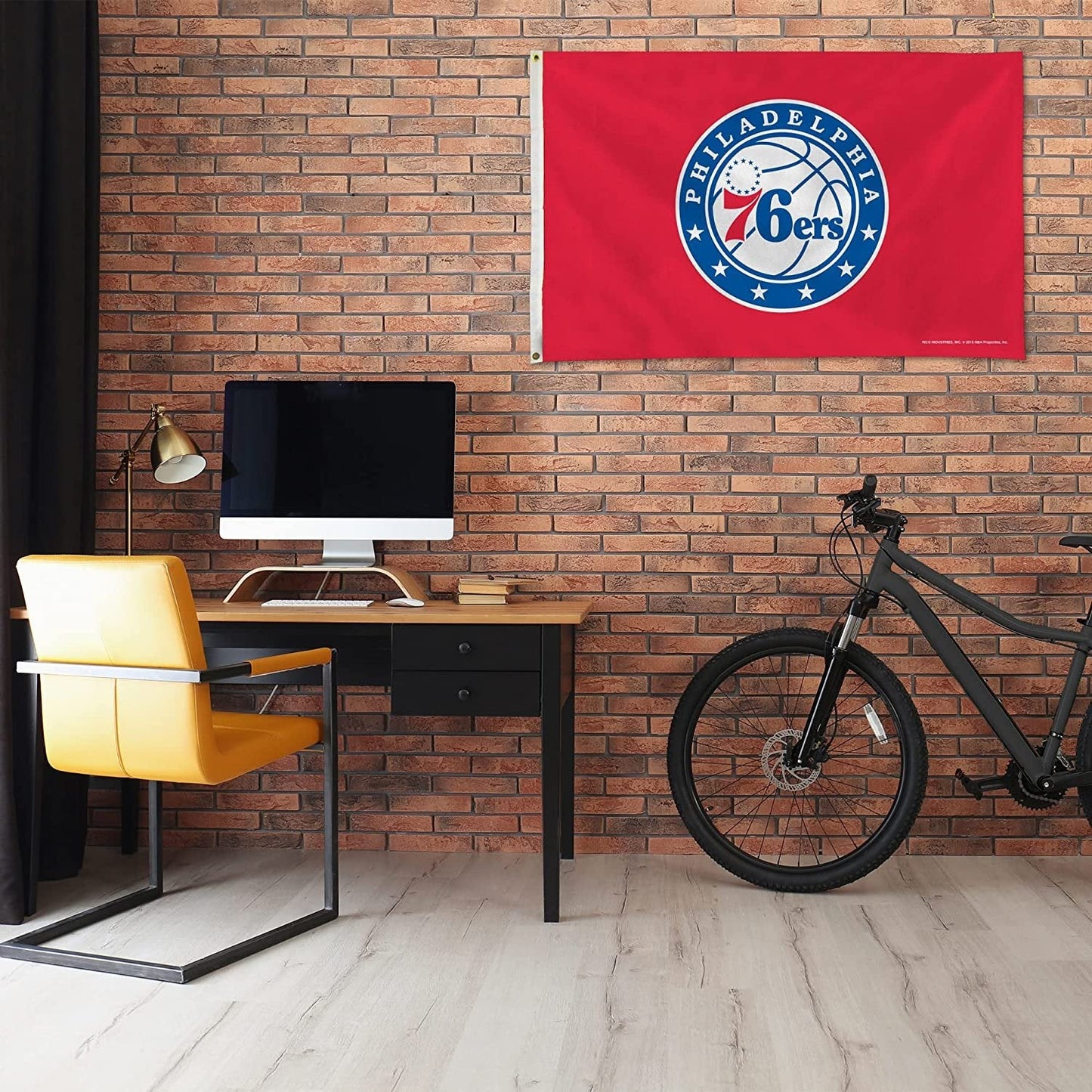 Philadelphia 76ers Premium 3x5 Flag Banner Metal Grommets Outdoor Indoor