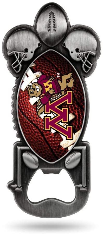 Minnesota Golden Gophers Magnetic Metal Bottle Opener Party Starter