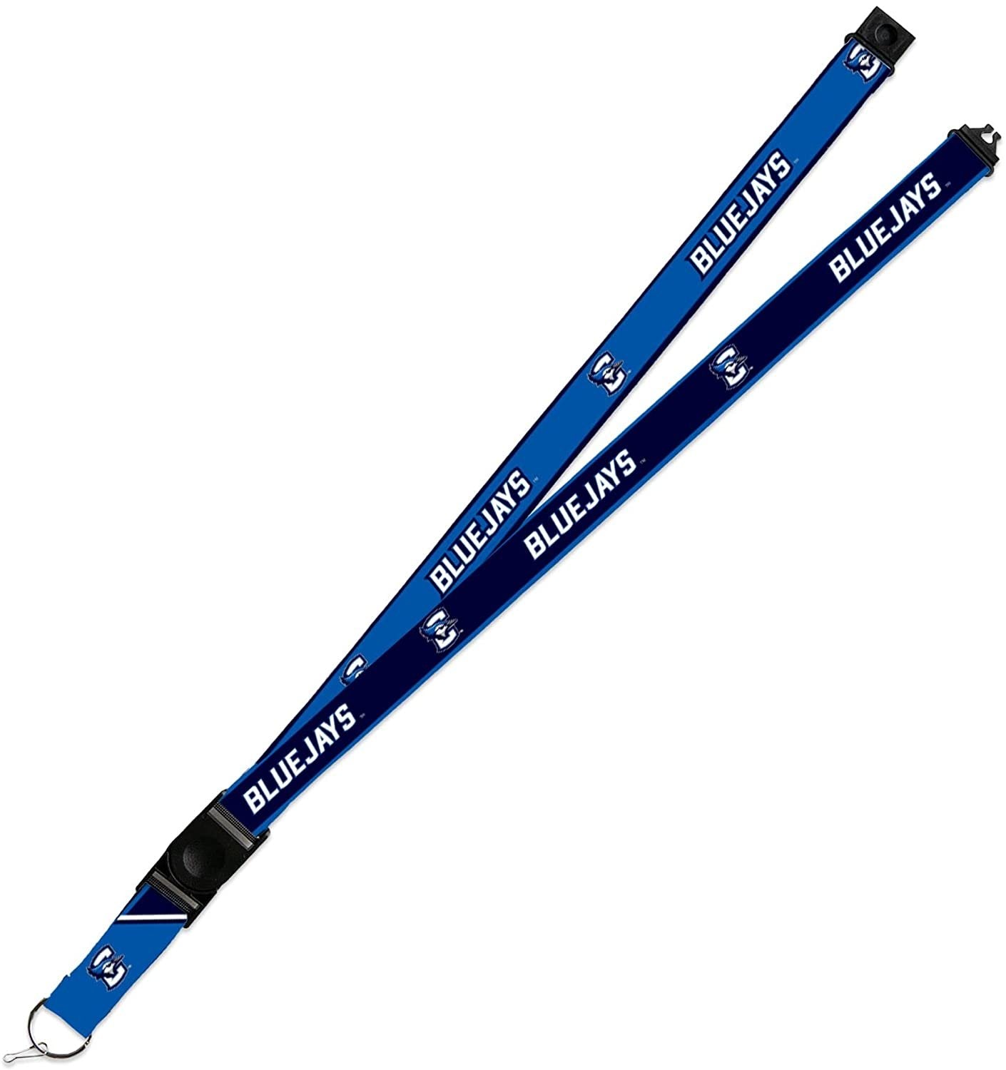 Creighton University Bluejays Lanyard Keychain 2-sided Breakaway Clip