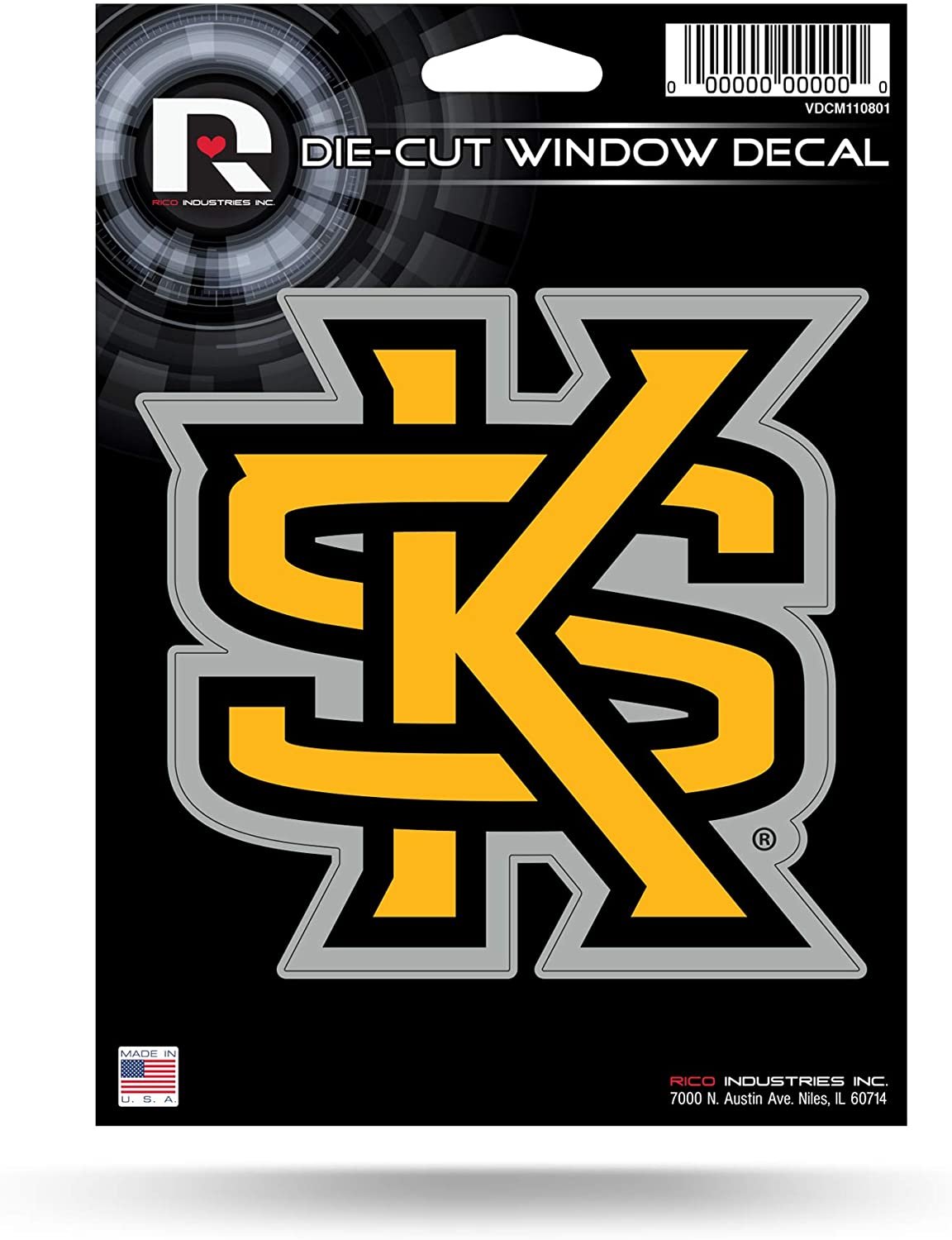 Kennesaw State University Owls 5 Inch Die Cut Flat Vinyl Decal Sticker Adhesive Backing