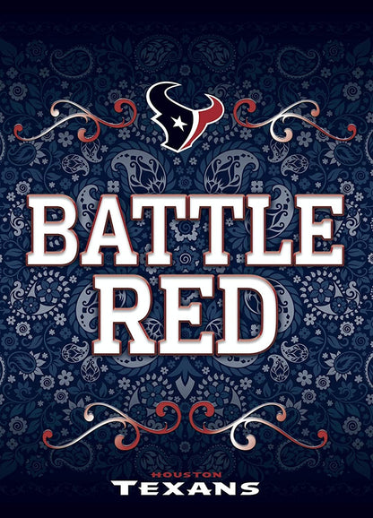 Houston Texans Premium Double Sided Garden Flag Banner, 13x18 Inch, Display Pole Sold Separately