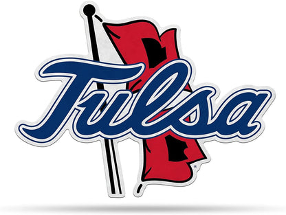 Tulsa Golden Hurricane Primary Logo Shape Cut Pennant, 18 Inch