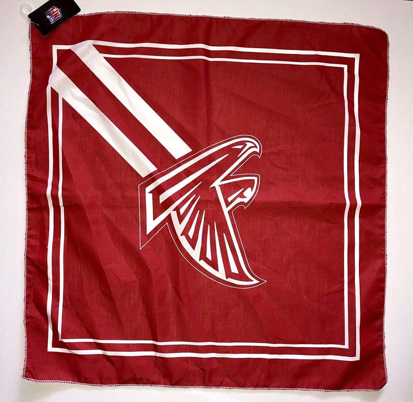 Atlanta Falcons Bandana, Traditional Design, 21x21 Inch