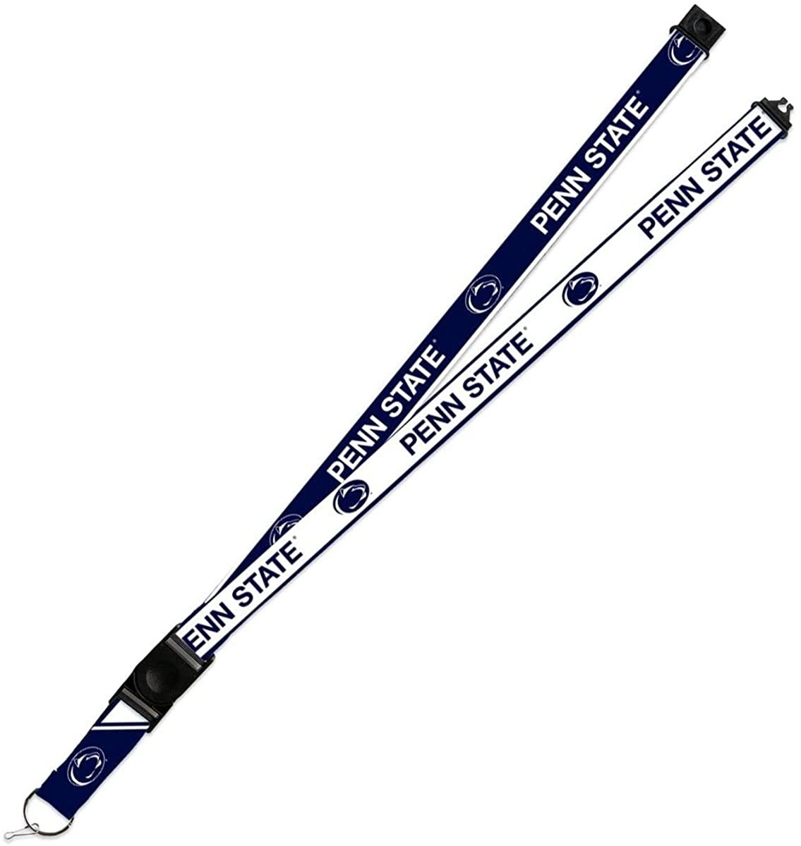 Penn State Nittany Lions Lanyard Keychain 2-sided Breakaway Clip University of