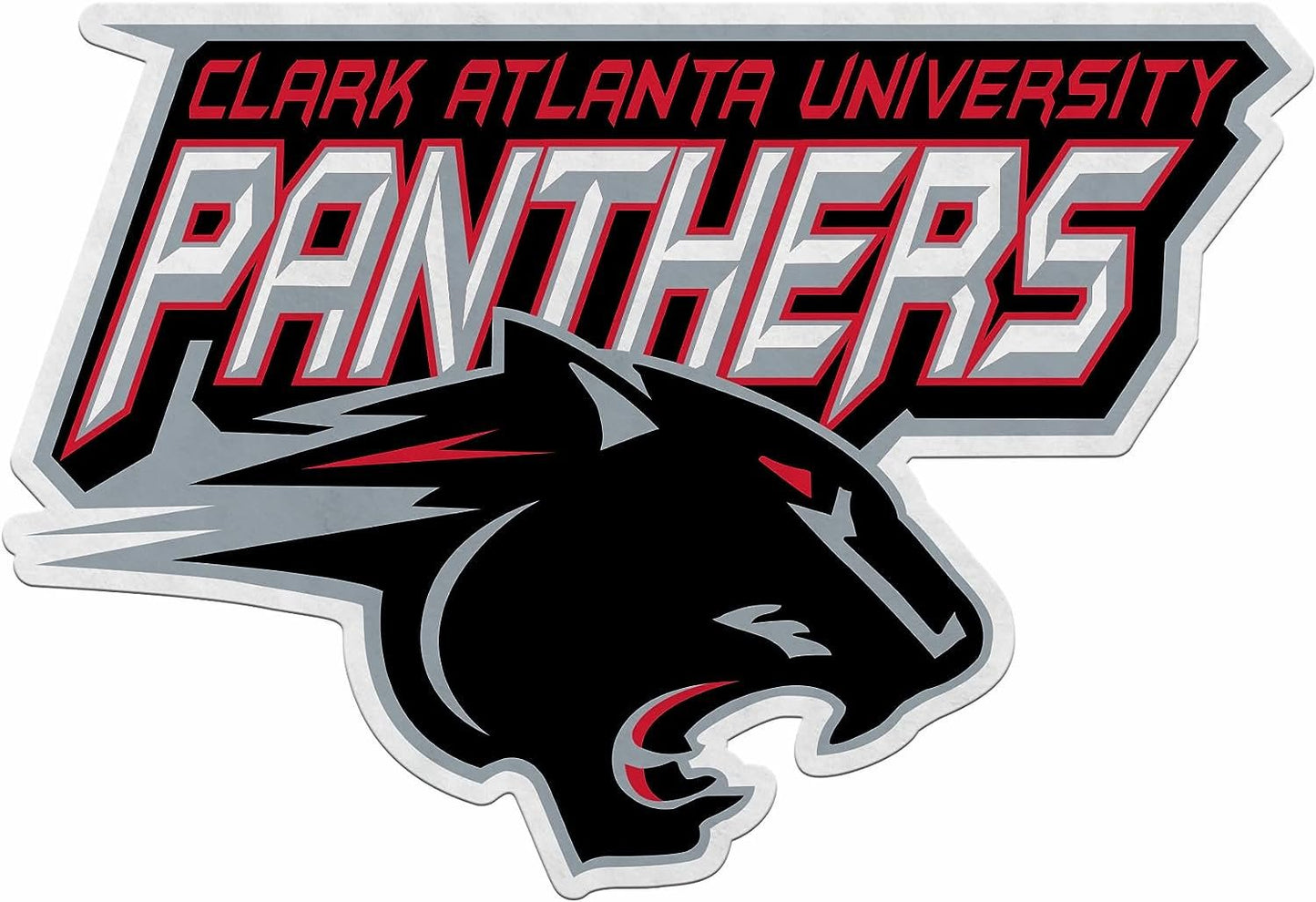 Clark Atlanta University Panthers Soft Felt Wall Pennant State Shape 18 Inch Easy to Hang
