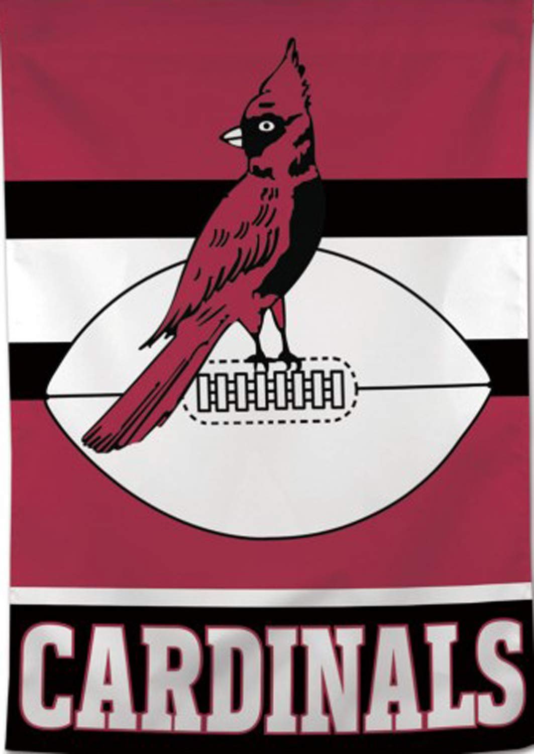 Arizona Cardinals Premium Banner House Flag, Retro Design, Outdoor Use, 28x40 Inch