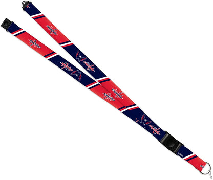 Washington Capitals Lanyard Keychain Safety Breakaway Double Sided