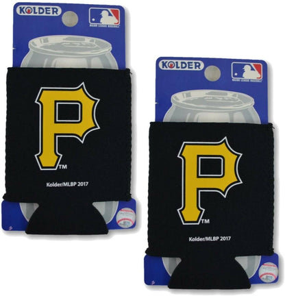 Pittsburgh Pirates 2-Pack 12oz CAN Neoprene Beverage Insulator Holder Baseball