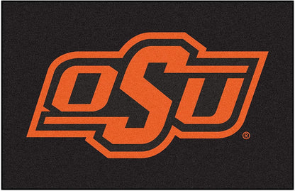 Oklahoma State University Cowboys Floor Mat Area Rug, 20x30 Inch, Nylon, Anti-Skid Backing