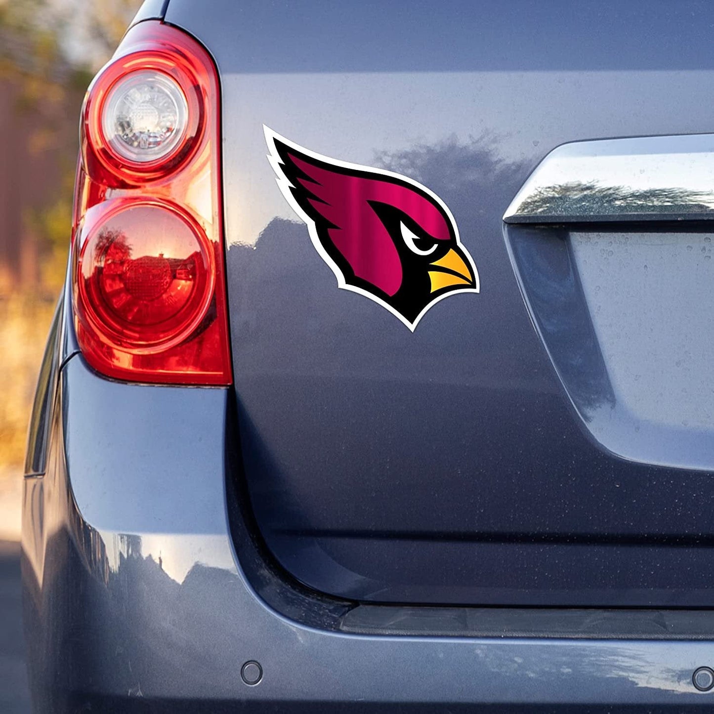 University of Southern California Trojans USC 5 Inch Die Cut Flat Vinyl Decal Sticker Chrome Metallic Shimmer Design Adhesive Backing