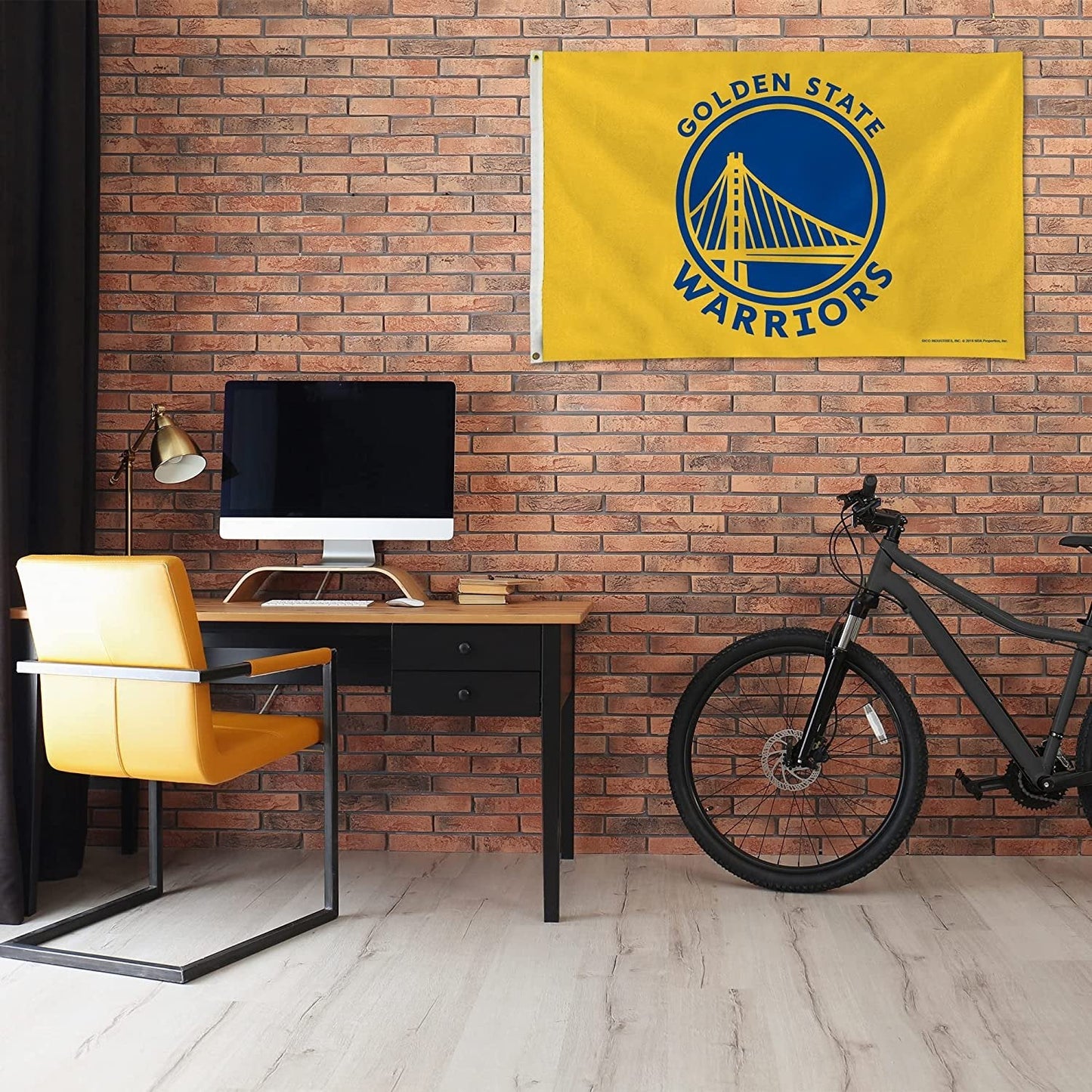 Golden State Warriors 3x5 Feet Premium Flag Banner with Metal Grommets Outdoor