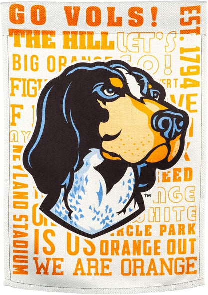 University of Tennessee Volunteers Premium Double Sided Banner Flag 28x44 Inch Fan Rules Design Indoor Outdoor
