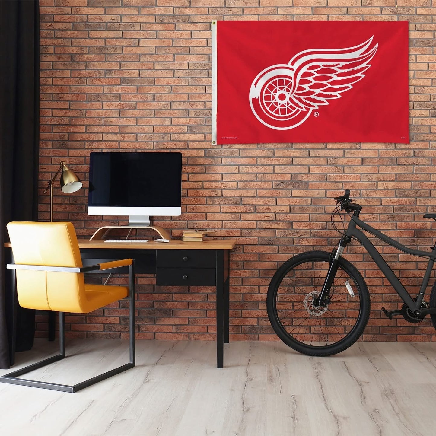 Detroit Red Wings 3x5 Feet Premium Flag Banner with Metal Grommets Outdoor