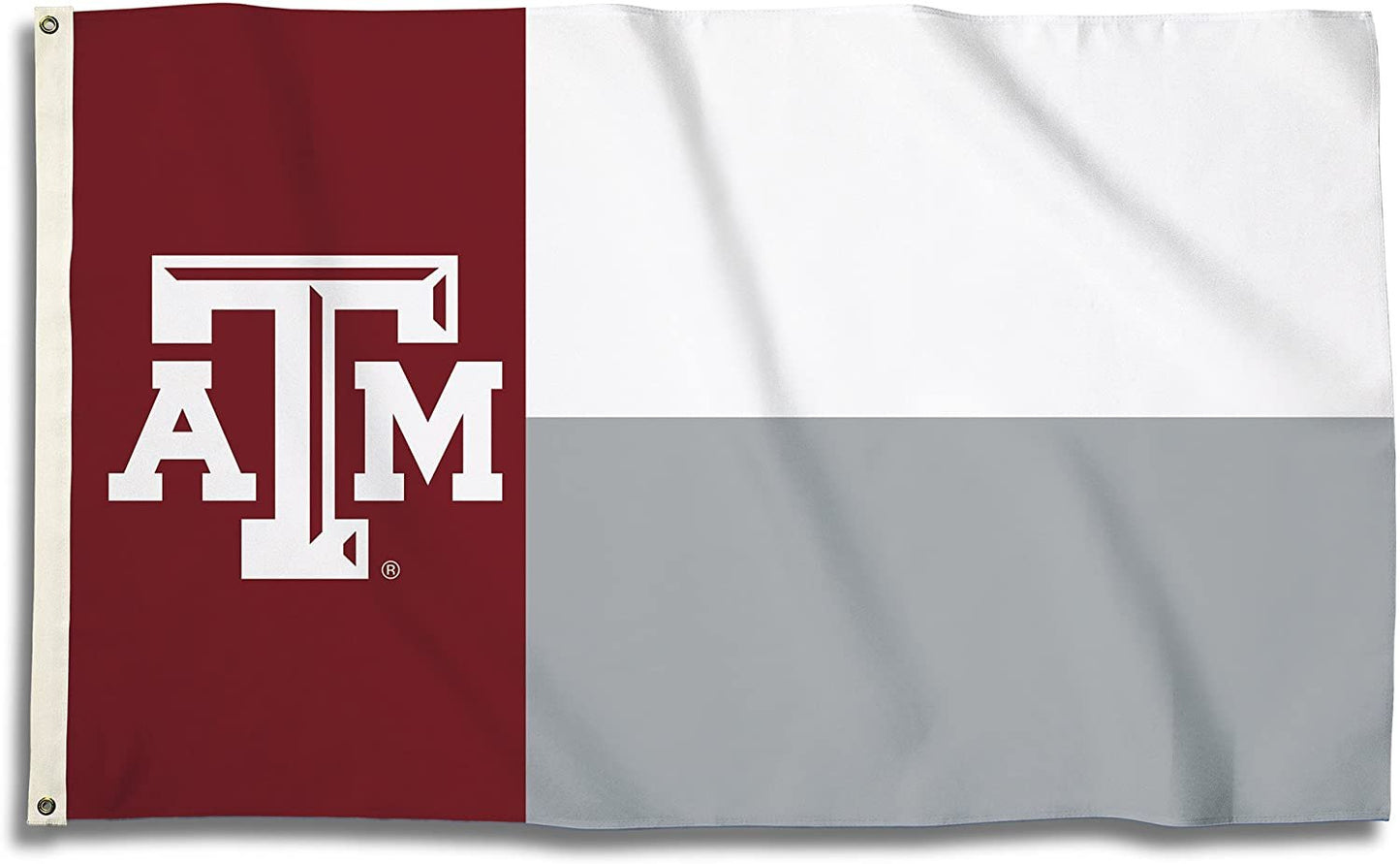 Texas A&M University Aggies Premium 3x5 Flag Banner, State Flag Motif, Metal Grommets, Outdoor Indoor Use, Single Sided