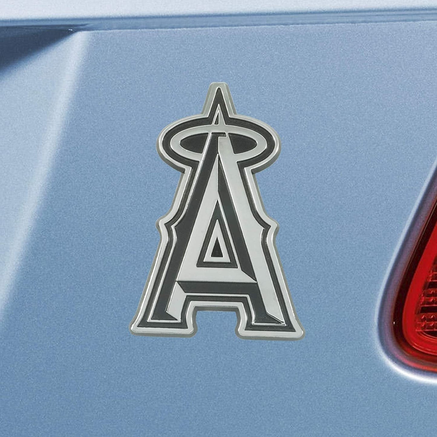 Los Angeles Angels Solid Metal Raised Auto Emblem Decal Adhesive Backing
