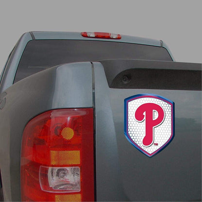 Arizona Diamondbacks High Intensity Reflector, Shield Shape, Raised Decal Sticker, 2.5x3.5 Inch, Home or Auto, Full Adhesive Backing
