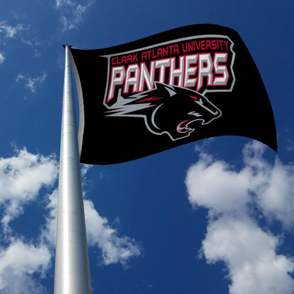 Clark Atlanta University Panthers 3x5 Foot Flag Banner, D Logo Design, Single Sided, Metal Grommets