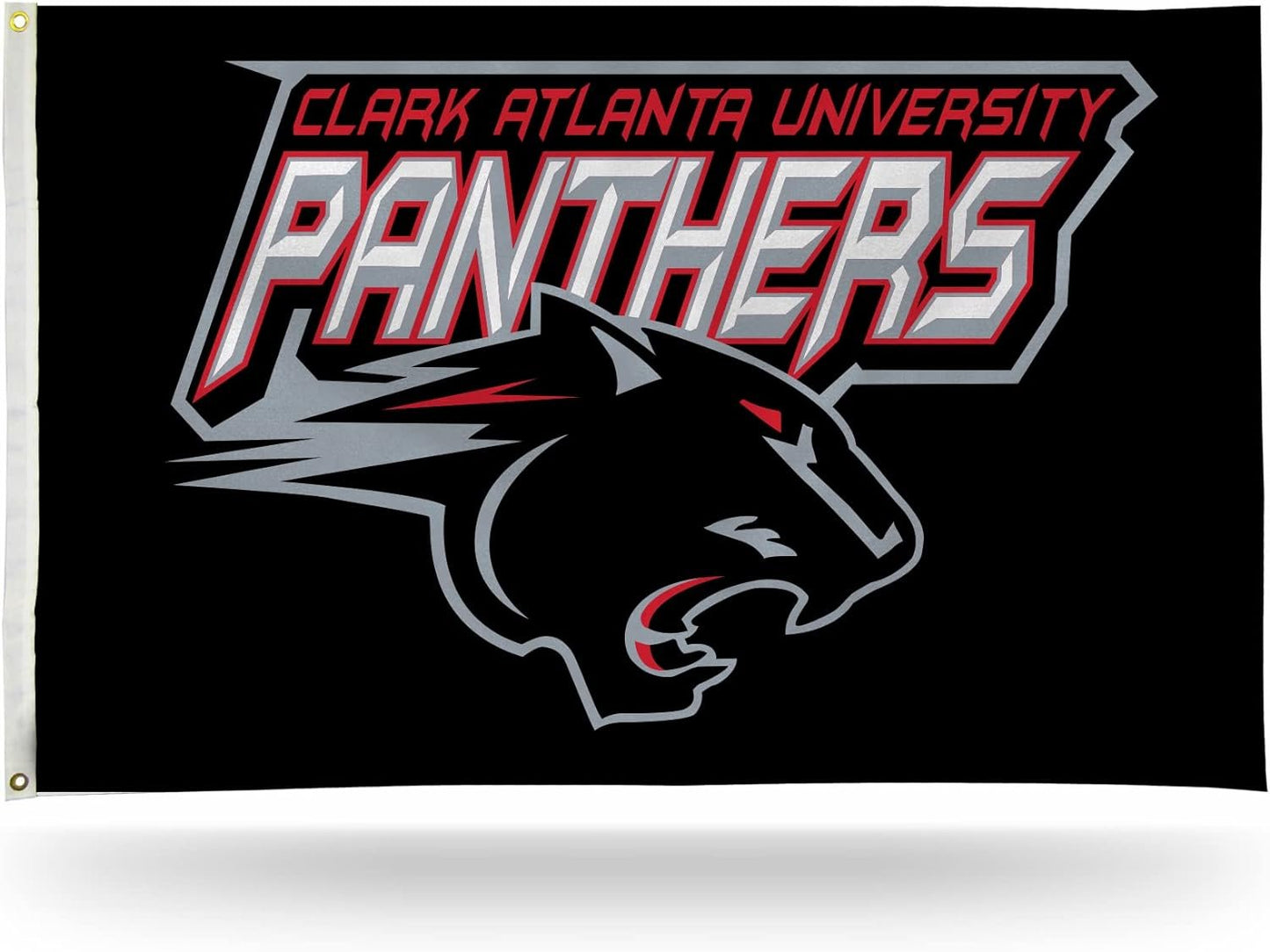 Clark Atlanta University Panthers 3x5 Foot Flag Banner, D Logo Design, Single Sided, Metal Grommets