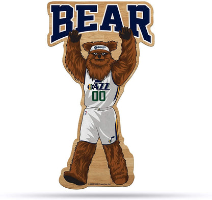 Utah Jazz 18" Mascot Shape Pennant Soft Felt