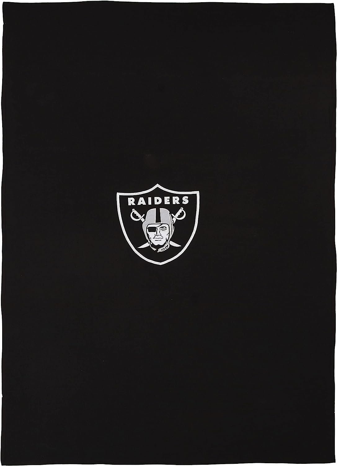 Las Vegas Raiders Throw Blanket, Sweatshirt Design, Embroidered Logo, Dominate Style, 54x84 Inch