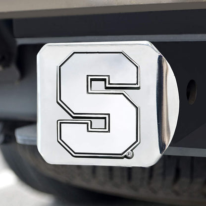 Syracuse University Orange Hitch Cover Solid Metal with Raised Chrome Metal Emblem 2" Square Type III