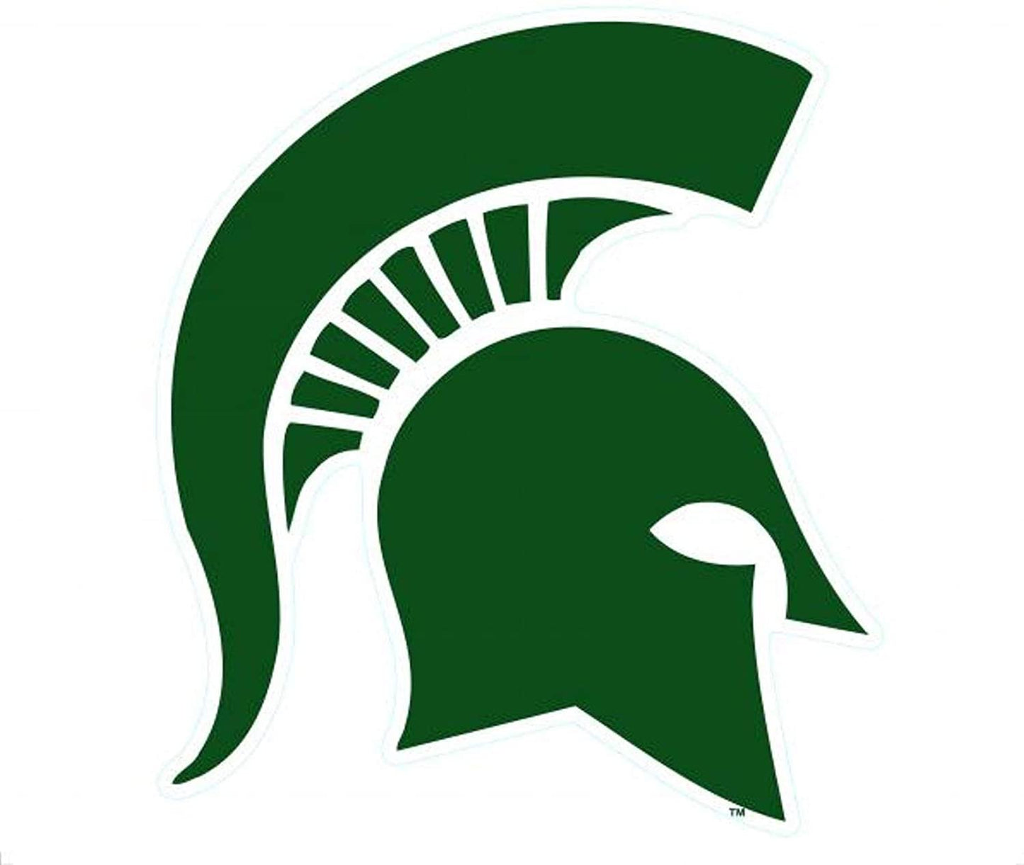 Michigan State University Spartans 12 Inch Sticker Decal, Peel and Stick Application